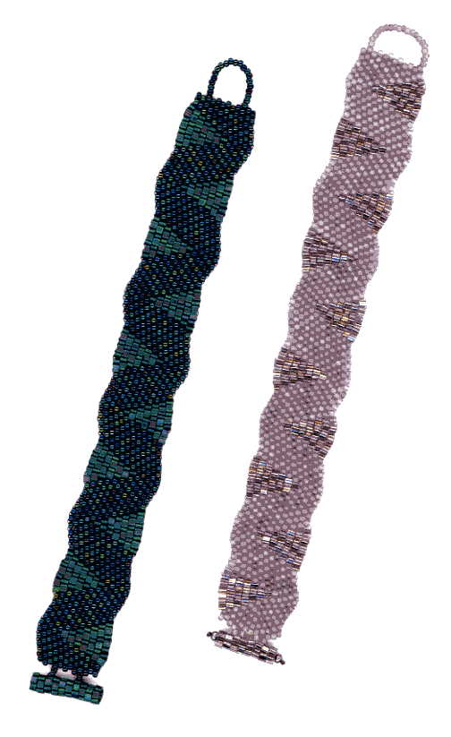 peyote wave bracelets