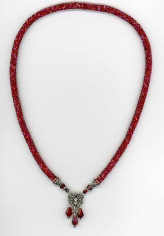 red moth necklace 2